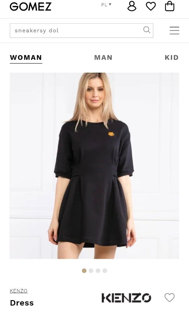 KENZO COTTON DRESS (Category: Dresses) located in Ozamiz City. Submitted by 2nd.sight (Listing ID 1467436505, Image 1). Description: *needs wash b4 wearing (fresh from bale) size: xs w: 16.5 armpit to armpit l: 30 like new.