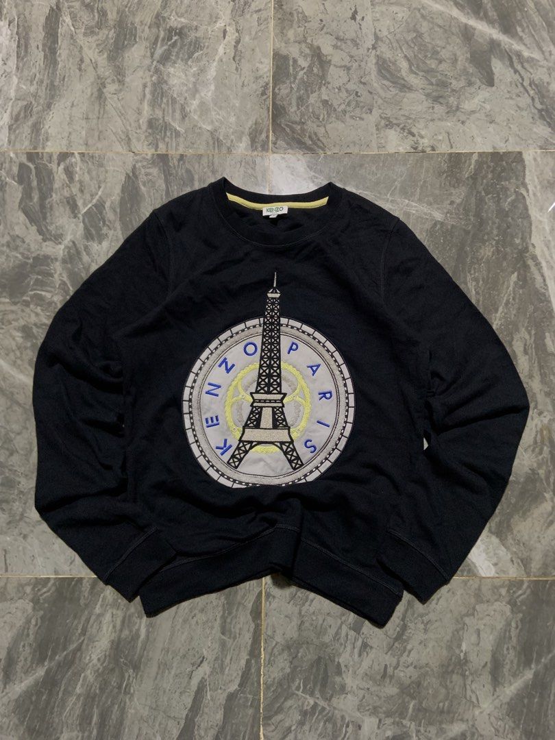 Kenzo Paris pullover (Category: Hoodies) located in Prosperidad. Submitted by basicdept07 (Listing ID 1467509187, Image 1). Description: 18 x 23.5 Excellent Need wash only.