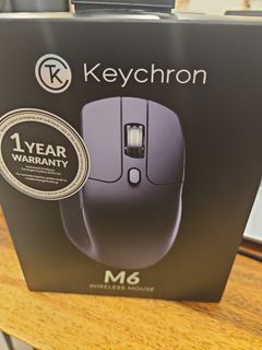(FREE DELIVERY) Keychron M5 8K Wireless Ergonomic Mouse, Computers ...