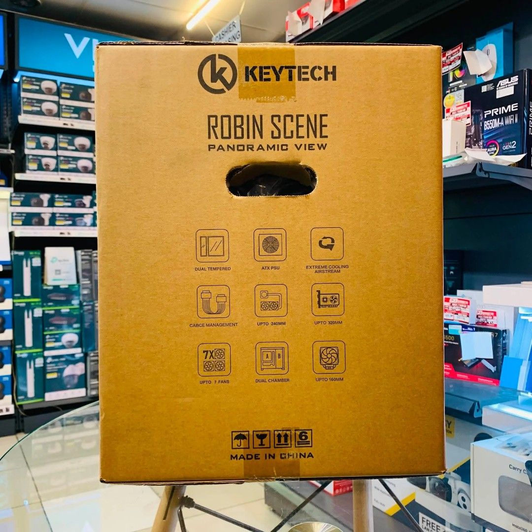 Keytech Robin Scene Tempered Glass Gaming PC Case Black (Category: Computer Parts) located in Makati City. Submitted by slaccessoriesshop (Listing ID 1467518452, Image 3). Description: Keytech Robin Scene Tempered Glass Gaming PC Case Black ✅ SAME DAY DELIVERY (within NCR and Cavite area) ✅ ORIGINAL / BRAND NEW/ SEALED ✅ We issue Sales Invoice (BIR registered) ✅ Open for Retail and Bulk Orders ✅ Store walk-in or pick-up ✅ 7 days replacement for f