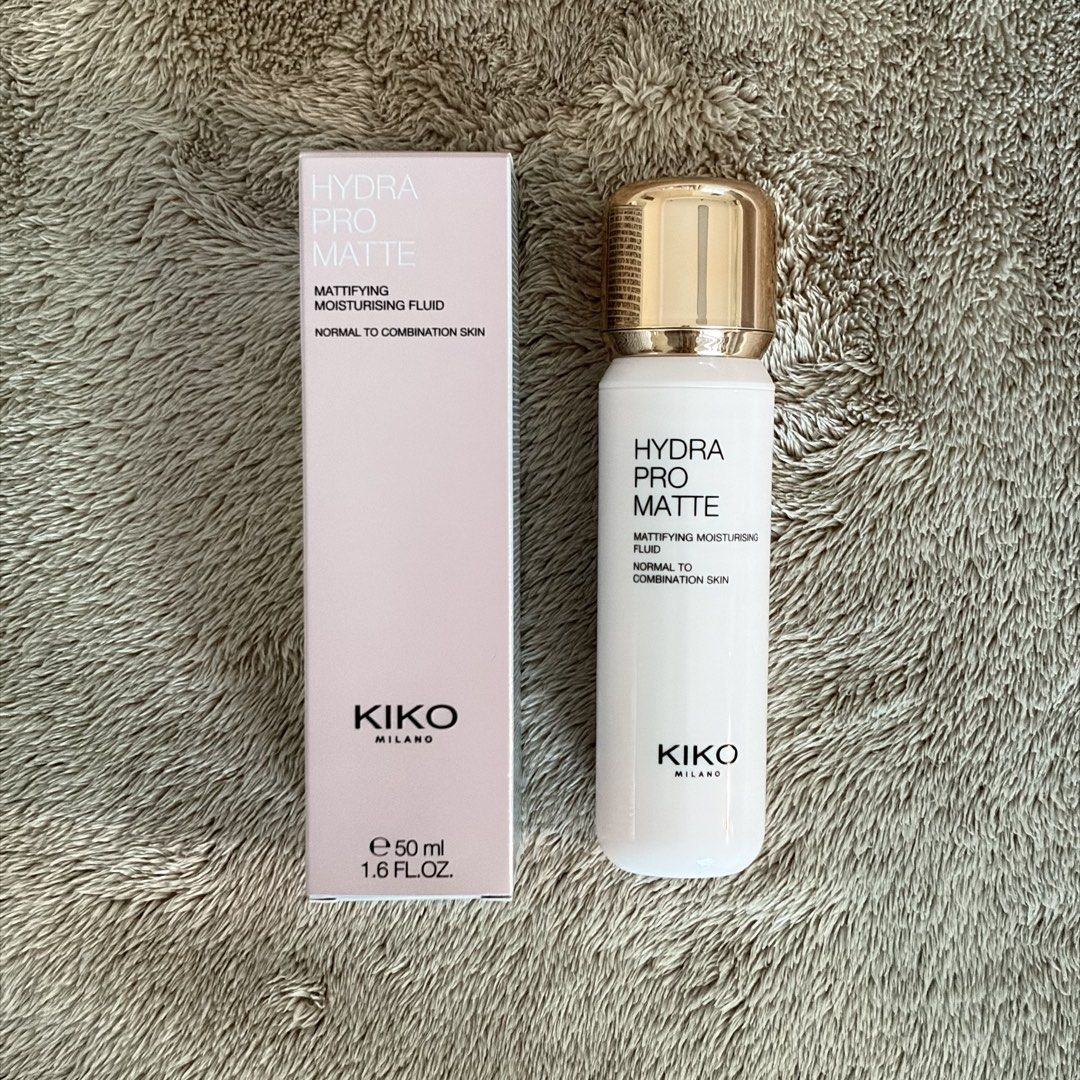 Kiko Milano Mattifying Moisturizing Fluid (Category: Face Care) located in San Juan City. Submitted by _ands_ (Listing ID 1467457639, Image 1). Description: - Used twice - Practically full amount of product remaining .