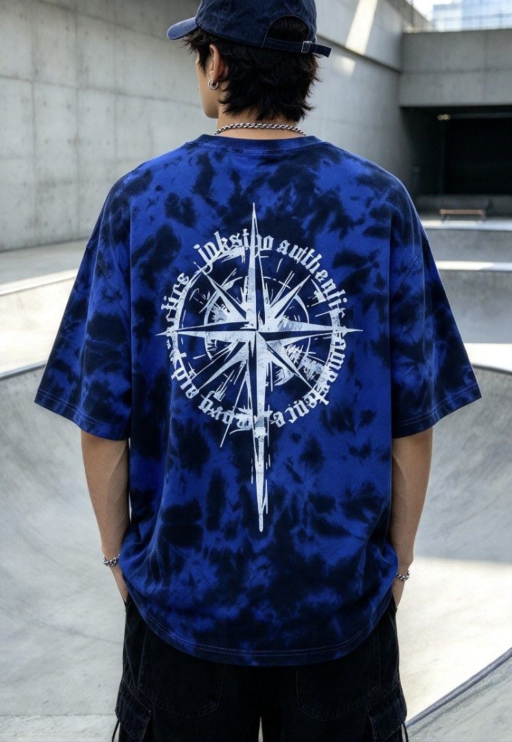 KIKS TYO SHIRT (TIE DYE) (Category: Tshirts & Polo Shirts ) located in Tabuk. Submitted by gooddropsofficial (Listing ID 1467391563, Image 2). Description: KIKS TYO SHIRT (TIE DYE) WITH BACK HIT ▪️WIDTH: 22" ▪️LENGTH: 27.5" ▪️SIZE: LARGE ▪️COLOR RATE: 10/10 ▪️CONDITION: 9.3/10 ▪️ISSUE: SIGNS OF USE, MAY CRACKS SA PRINT SA LIKOD PERO MINIMAL LANG. DI HALATA YAN KUNG NAKASUOT ▪️WASHED AND READY TO USE.