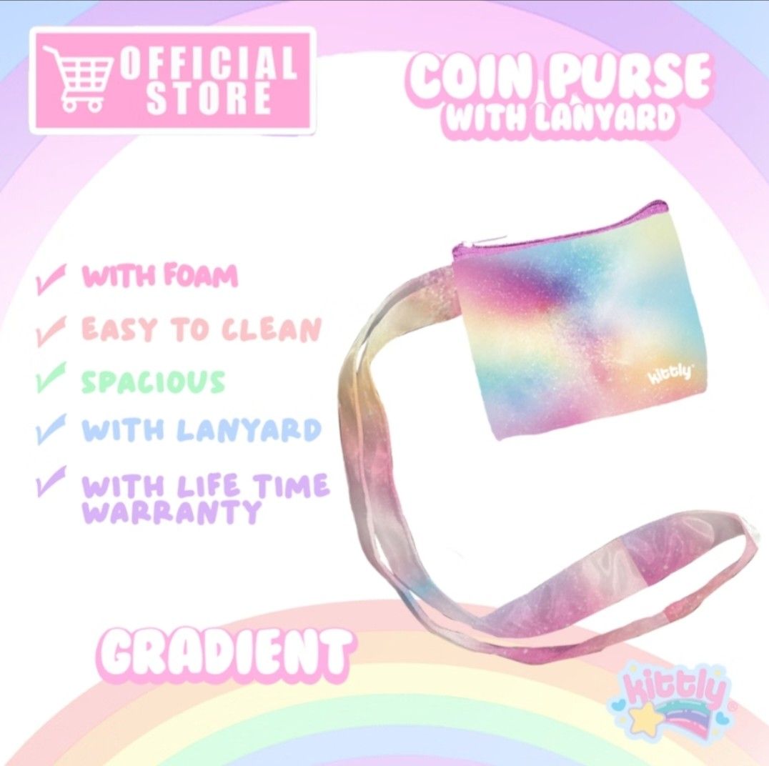 Kittly coin purse (Category: Babies & Kids Fashion) located in Manila. Submitted by prelovedlittles (Listing ID 1467390385, Image 3). Description: 👉 FIXED PRICE, PASS SA TATAWAD! ❌ NO RESERVATION, UNLESS PAID! TAKE ALL 700 60 PER PIECE - 1 unicorn - 1 candyland - 4 gradient - 5 race - 1 construction - 2 planets 📌 Batasan hills qc 📌 Landmark: (Our lady of fatima chapel) 🚘 Lalamove/j&t/pick-up 💸 GCASH PAYMENT ONLY, NO COD! ❌ PAYMENT FIRST FOR 