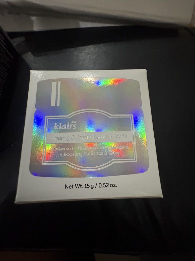 Klairs freshly juiced vit E mask 15g (Category: Face Care) located in Quezon City. Submitted by fairyg (Listing ID 1467545644, Image 2). Description: .