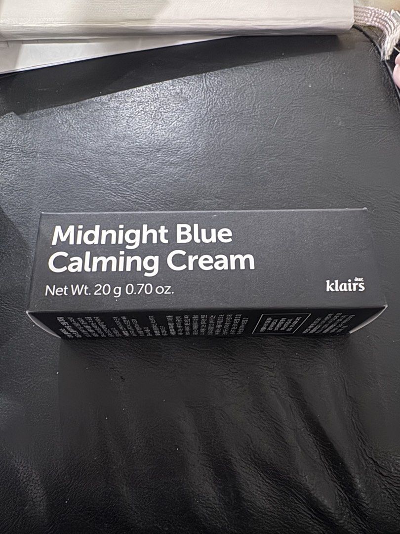 Klairs midnight blue calming cream 20g (Category: Face Care) located in Quezon City. Submitted by fairyg (Listing ID 1467543801, Image 1). Description: .
