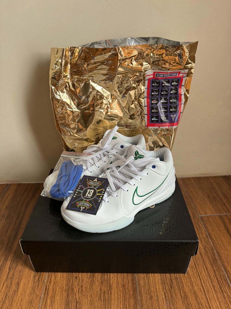 Kobe 4 Draft Day Minnesota Size 8 (Category: Sneakers) located in Santa Rosa. Submitted by shopjimstuff (Listing ID 1467486470, Image 2). Description: 9.8/10 condition Size 8 Used once Complete set with inclusions No flaws nor damages .