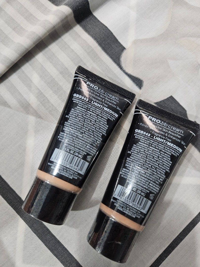 L.A. Girl HD Pro BB cream Light Medium (Category: Makeup) located in Manila. Submitted by ms_yna13 (Listing ID 1467364500, Image 2). Description: Simplify your makeup routine with all-in-one skin beautifying PRO.bb Cream. This powerful multi-tasker primes, moisturizes, and evens out skin tone with a tint of coverage for a natural look. Added vitamin B3, vitamin C and vitamin E hydrates and helps improves skin’s appearance while you wear. Perfect 