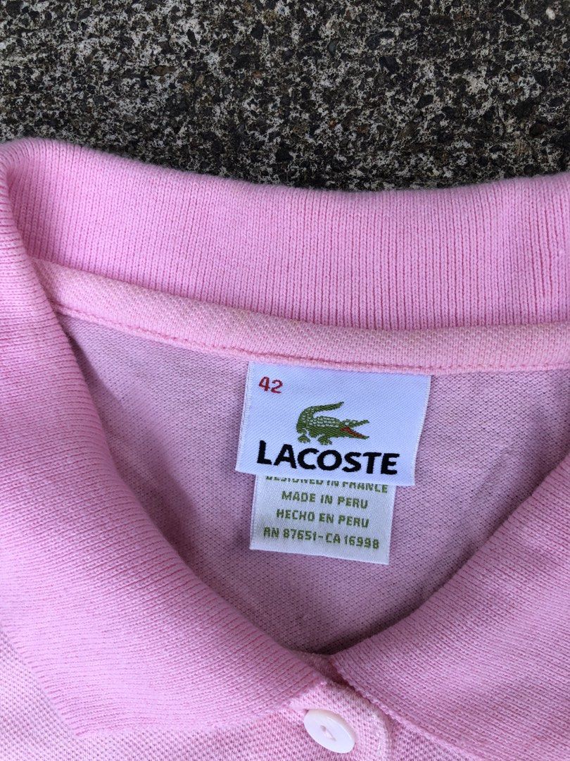 Lacoste Polo (Category: Activewear) located in Manila. Submitted by brightlion-472b2e (Listing ID 1467413513, Image 3). Description: 20-26 Excellent condition Need wash No issue .
