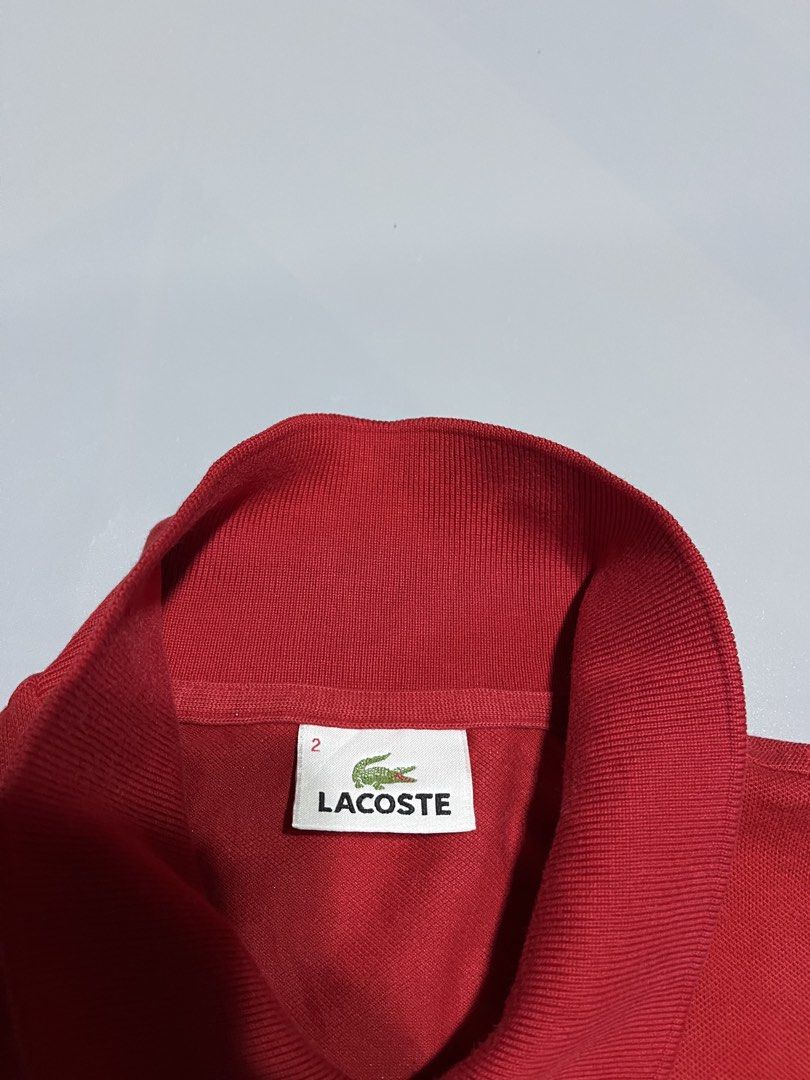 Lacoste polo shirt (Category: Announcements) located in Camalig. Submitted by danllagass (Listing ID 1467418495, Image 3). Description: In pristine condition Size 2 on tag 19/26 dimes No flaws Orig.