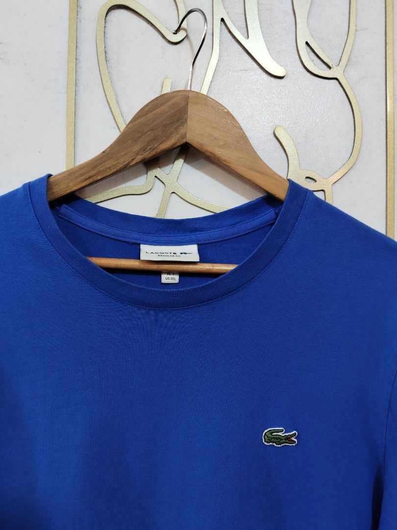 LACOSTE SHIRT (Category: Tshirts & Polo Shirts ) located in Hinigaran. Submitted by formalwear.ph (Listing ID 1467500580, Image 2). Description: WTS 📌📌📌 •(LACOSTE SHIRT)• •Excellent to Like new Condition •Size- XXL on tag •Dimes- 22 by 28.5 •Cr - 9.7/10 •Flaws- NONE •Color may vary due to lightings •Washed and ready to wear✅ •Very Presentable to weaR PHP 📥+ sf Affordable ✅ NOTE : If interested kindly message me directly bcause my account is u