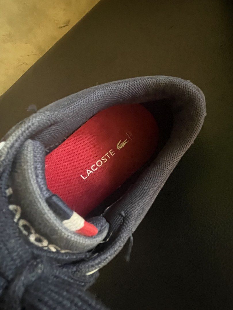 Lacoste shoes size 6US (Category: Sneakers & Footwear) located in Valencia. Submitted by wts1122.ph (Listing ID 1467379303, Image 3). Description: Nego pa Need wash since pre owed 9/10 .