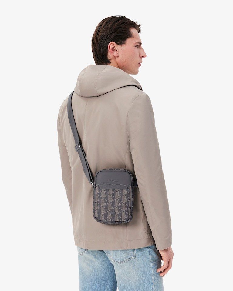 Lacoste The Blend Satchel Sling Bag (Category: Sling Bags) located in Manila. Submitted by angelsdepot (Listing ID 1464141517, Image 3). Description: Brandnew Lacoste sling bag. Color in Mono Castlerock string. .