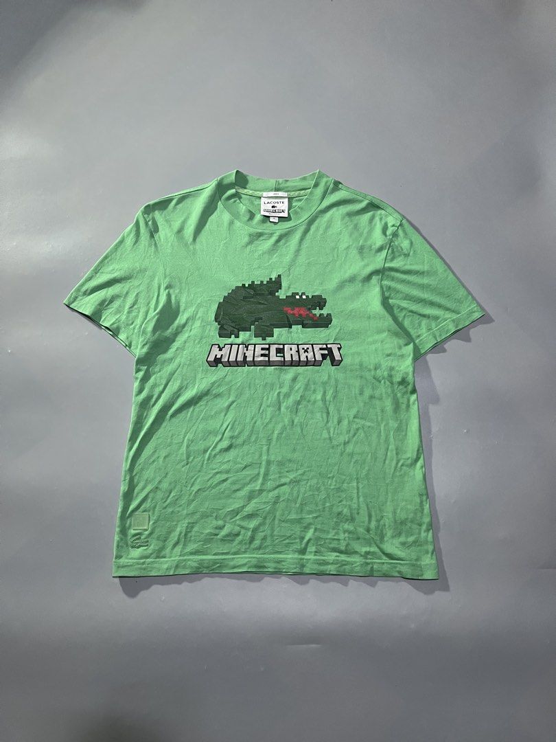 Lacoste x Minecraft (Category: Announcements) located in Camalig. Submitted by danllagass (Listing ID 1467418765, Image 1). Description: Good as new Size xs on tag 19/27 dimes For men’s No flaws Orig.