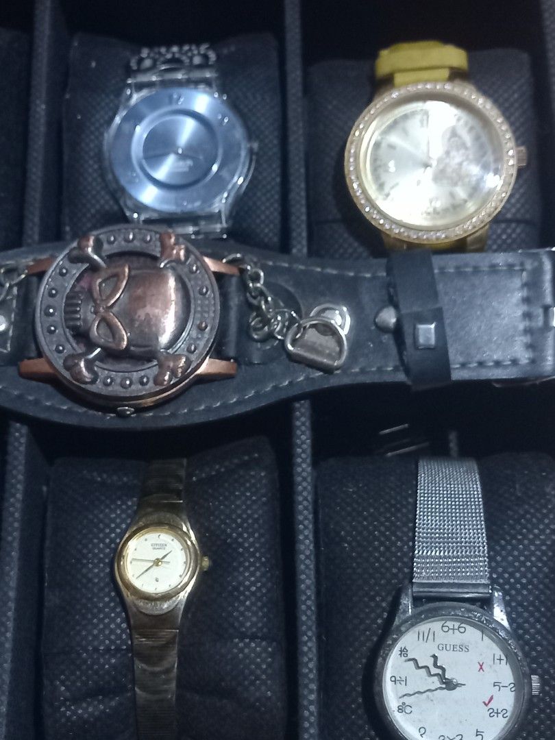 Ladies Watch Collection (Category: Vintage Collectibles) located in Paranaque City. Submitted by kuyzlhex.trading (Listing ID 1467486900, Image 2). Description: assorted ladies watches selling as is where is basis untested. for take all.