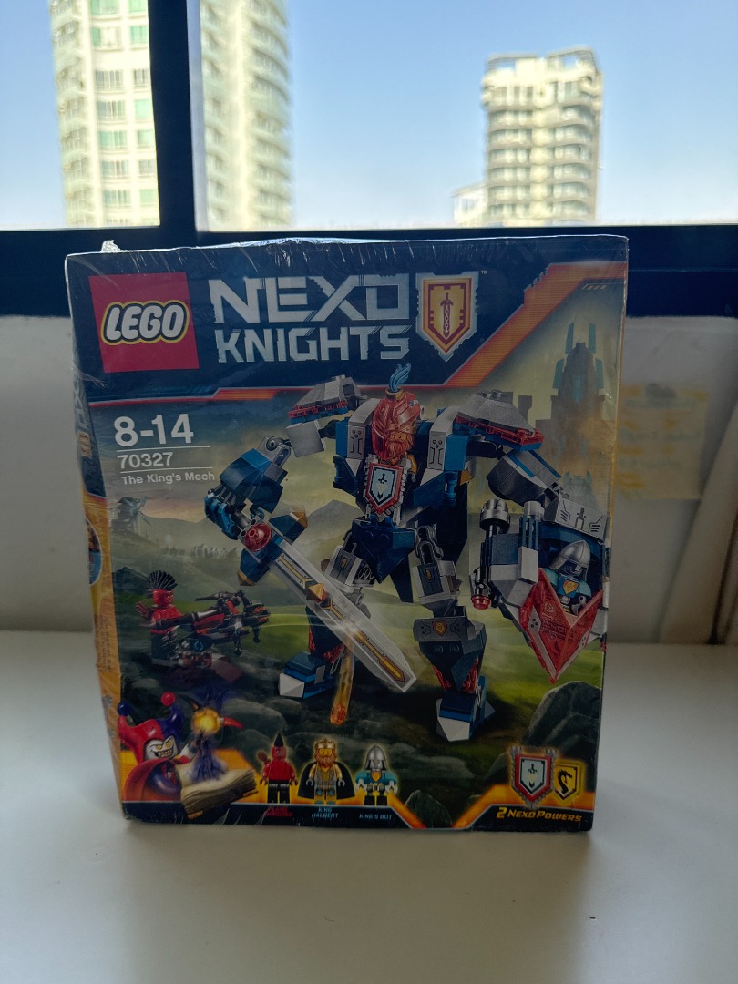Sealed and Discontinued LEGO Nexo Knights 70327 The King's Mech Set ...