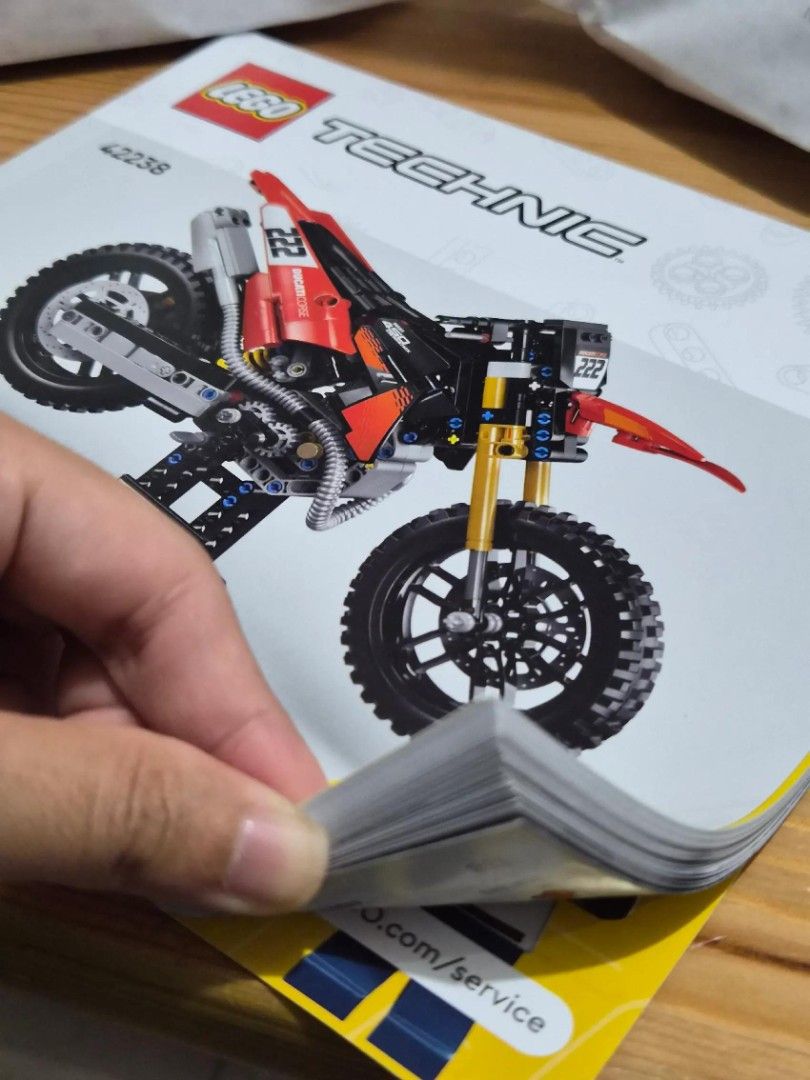LEGO Technic Ducati Desmo450 MX (Category: Lego & Building Sets) located in Manila. Submitted by yo.yanii (Listing ID 1467367827, Image 3). Description: LEGO Technic Ducati Desmo450 MX 🏍️ 💰 ₱3,000 negotiable Selling my built LEGO Technic Ducati Desmo450 MX. - Comes with the original box and instruction manual - Includes spare LEGO parts RFS: Decluttering. Building it was the fun part for me haha! 😅.