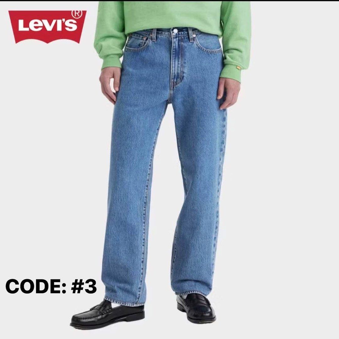 Levi's 568 Loose Straight Jeans (Category: Jeans) located in Silang. Submitted by estilocavph (Listing ID 1467600901, Image 2). Description: Authentic 568 Loose Straight 👖 Available Size: W29 x L32 W30 x L32 W32 x L32 W33 x L32 ❌SRP ₱3,499 ✅NOW: ₱1,450 Pwede unisex ❤️ Wala na po tayong paper bag 🛍️ 💯Authentic x10 money back if proven fake! Location: Silang, Cavite .