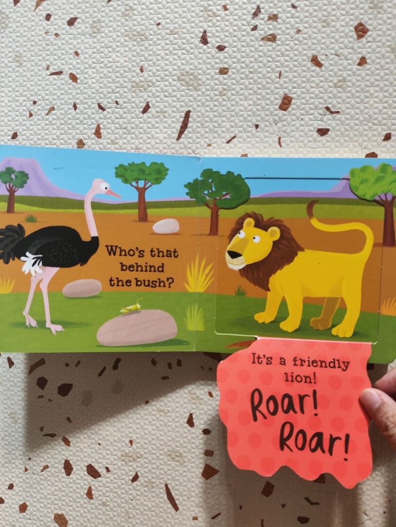 Lift the Flap Animals Boardbook 🌈 (Category: Infant Playtime) located in Taguig. Submitted by cleanupmomma (Listing ID 1467442027, Image 3). Description: Please take time to read ❤️ EUC Complete flaps all pages perfect for baby/toddlers wyiwyg.