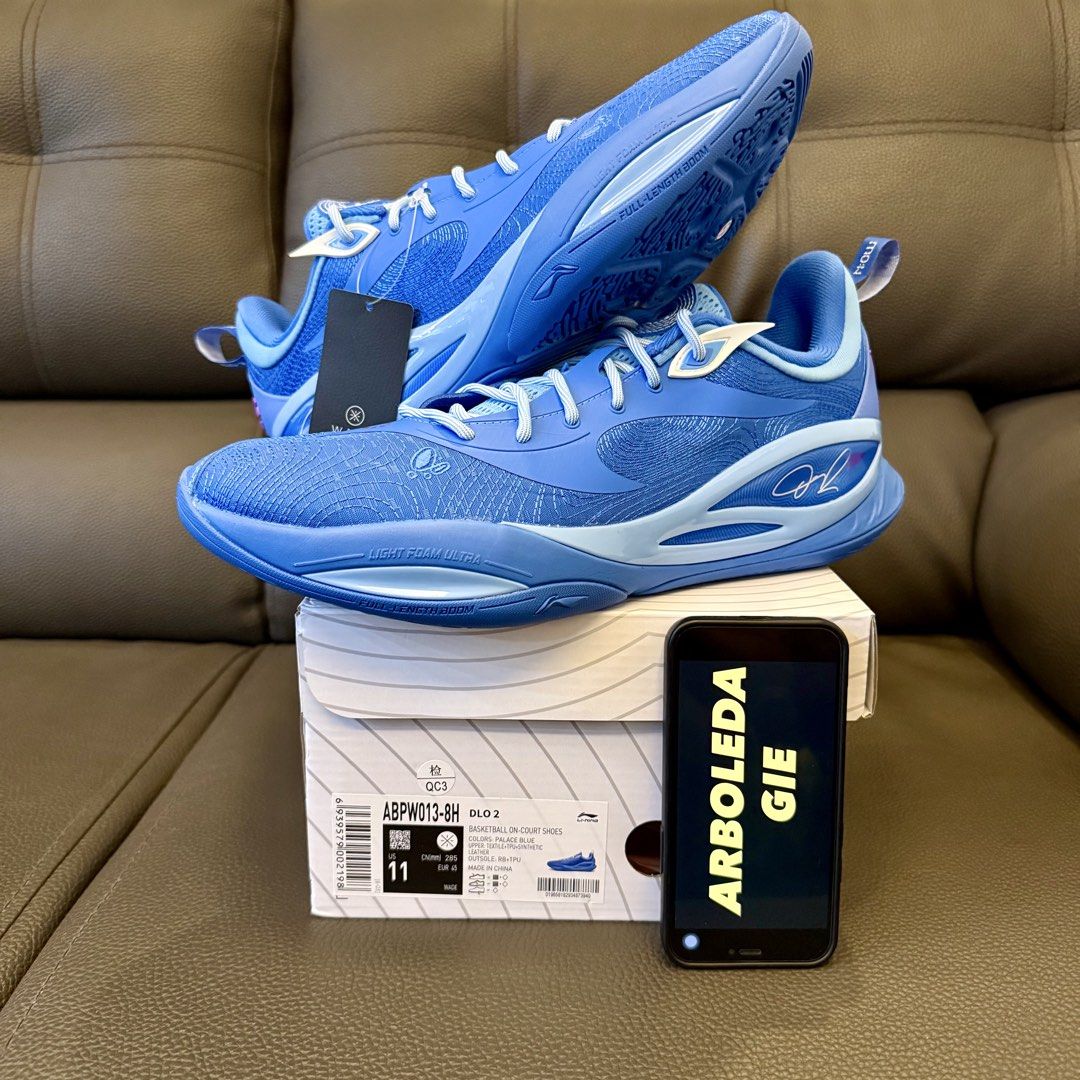 LINING WADE DLO 2 (Category: Sneakers) located in Quezon City. Submitted by giearboleda (Listing ID 1467558243, Image 1). Description: lining wade dlo 2 size 11us 4,995php brandnew w box novaliches qc location.