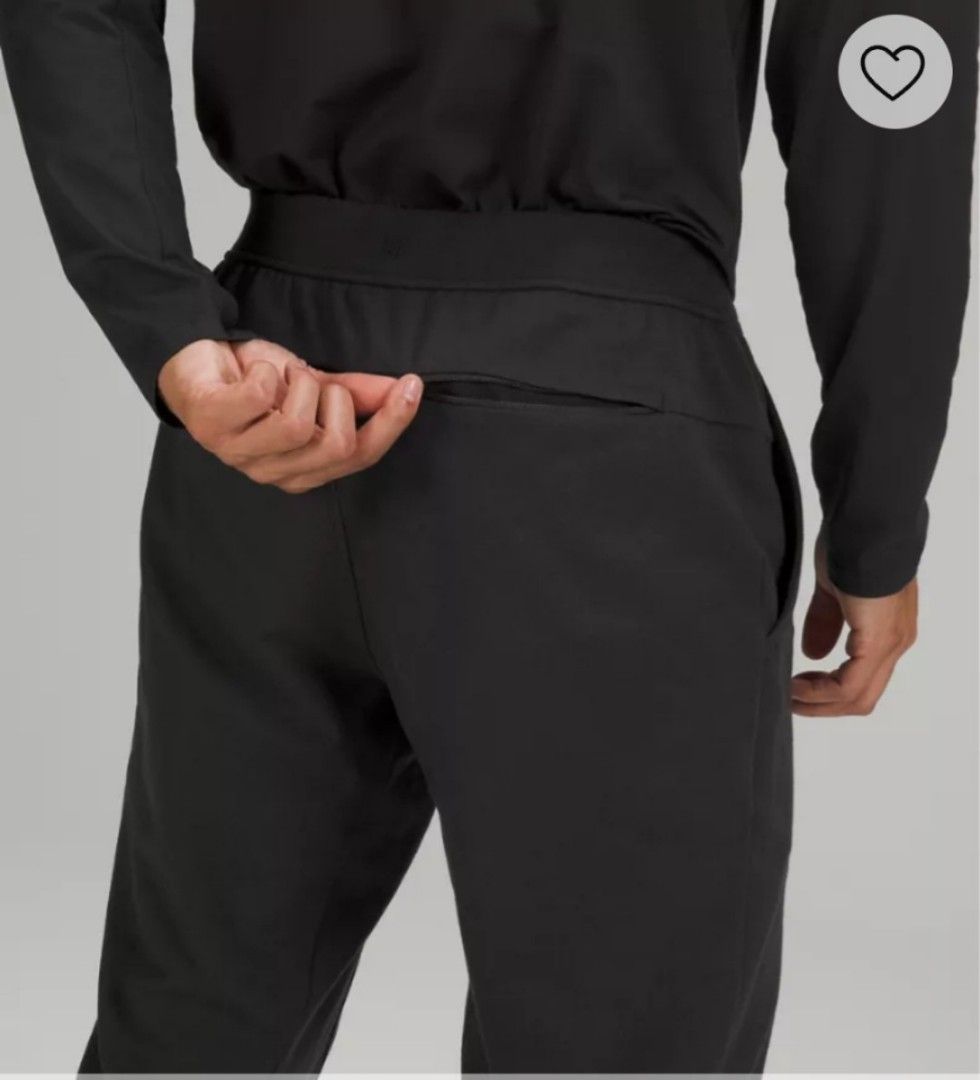 Lululemon City Sweat Jogger (Category: Activewear) located in Rizal. Submitted by timeless_shop (Listing ID 1467594858, Image 2). Description: Original Lululemon City Sweat Men's Jogger *** Like New*** - Size: Medium on tag - Waist: 14" flat laid - Length: 40 inches - Best fit: 29-32 waist 🌟 Condition: 9.9/10 Like New - No issue at all at 2 beses lamang nasuot ito ng anak ko. 🎨 Color Rate: 9.9/10 - Black na black pa 🖤 🧵 Fabric: City Sweat - m