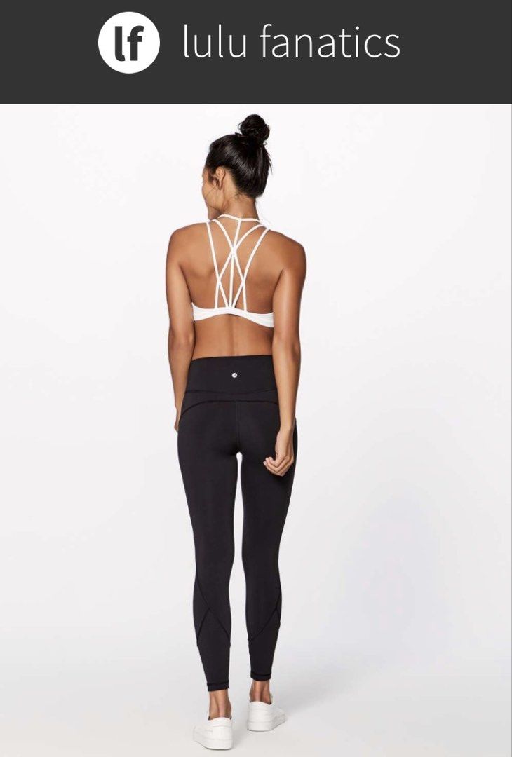 Lululemon In Movement 7/8 Tight *Everlux 25" dot 2 (Category: Activewear) located in Iba. Submitted by xooperfindslb (Listing ID 1467392416, Image 2). Description: Lululemon In Movement 7/8 Tight *Everlux 25” Dot 2 Color: black Good condition No issue Lu2p26.