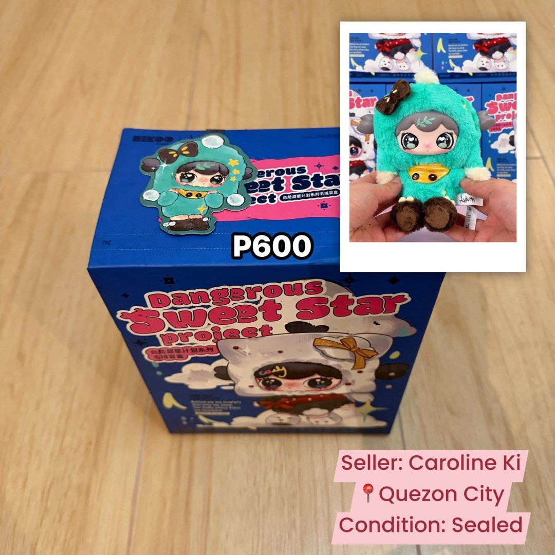 Lulumi Sweet Dangerous Project Blind Box (Category: Plushies & Soft Toys) located in Quezon City. Submitted by eskyanolvia (Listing ID 1467556911, Image 1). Description: .
