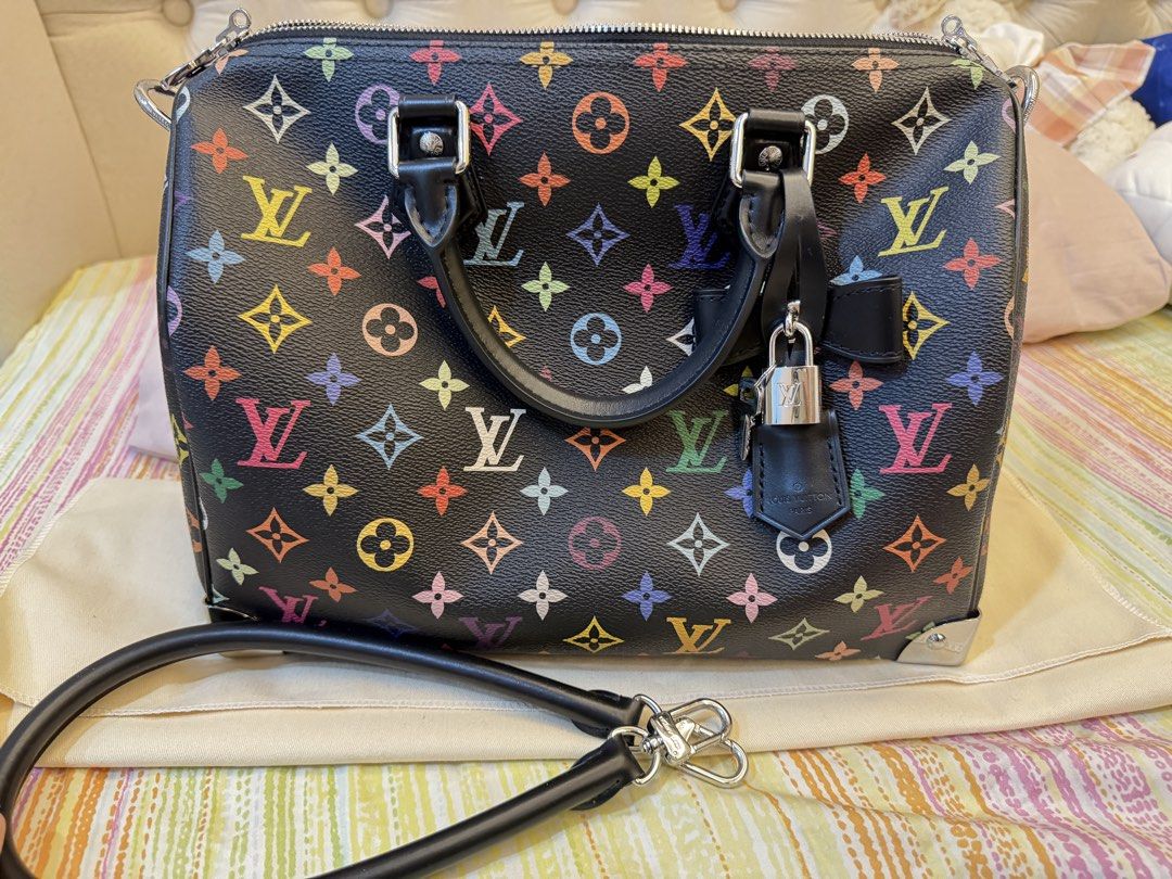 lvxt.murakami Speedy 30 (Category: Luxury Bags & Wallets) located in Marikina City. Submitted by bellissimaestile (Listing ID 1467600610, Image 1). Description: 🔴Bought in preloved condition (manage your expectations) in a 2nd hand store in Japan. 🔴NFC SCANNABLE ✅ 🔴This bag has been to Europe, China and Australia with me. 🔴Self Authenticate for BUYERS ❣️This item is for pick up and meet up ONLY‼️ Location: 📍SAN MATEO RIZAL ‼️.