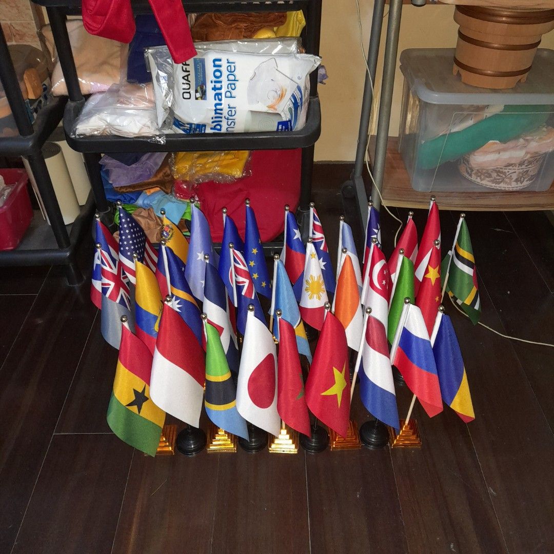 Made to Order Flaglets [PLEASE READ DESCRIPTION BEFORE YOU ORDER] (Category: Other Home Decor) located in Antipolo. Submitted by davidpuga27 (Listing ID 1467480457, Image 1). Description: Flaglet Size: - 21*14 cm OPEN TO CUSTOMIZE No Rush Orders Location: Antipolo.