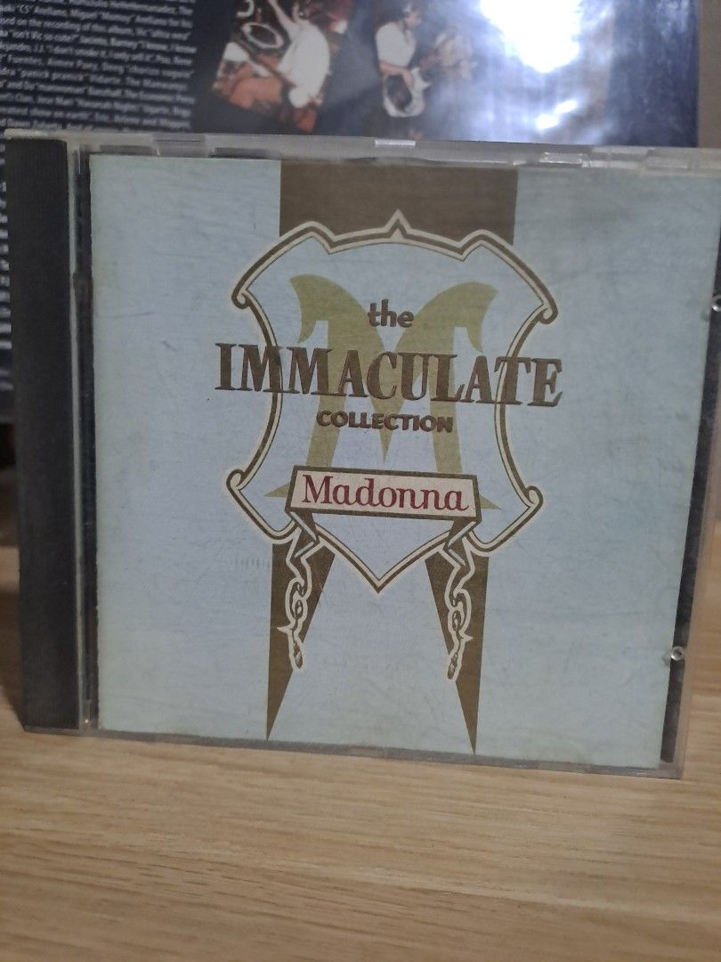 Madonna The Immaculate Collection Audio CD (Category: CDs & DVDs) located in Las Pinas. Submitted by cobieshop (Listing ID 1467483409, Image 1). Description: - Artist: Madonna - Album: The Immaculate Collection - Format: Compact Disc (CD) in standard plastic jewel case with front artwork insert - Condition: Plays great, timeless pop tracks - Reason for selling: Decluttering old music collection.