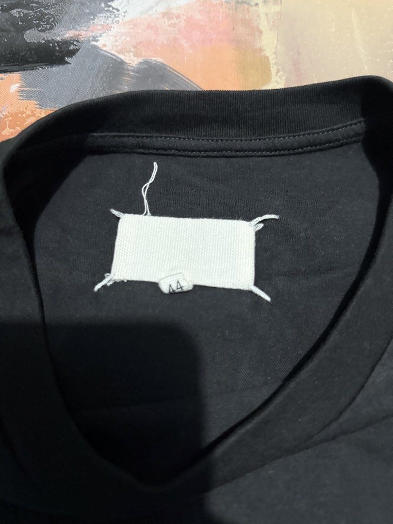 Maison Margiela tshirt (Category: Tshirts & Polo Shirts ) located in Las Pinas. Submitted by thrftmnl. (Listing ID 1467423459, Image 3). Description: Maison Margiela tshirt Size: Large-XL Width: 23 Length: 27.5.