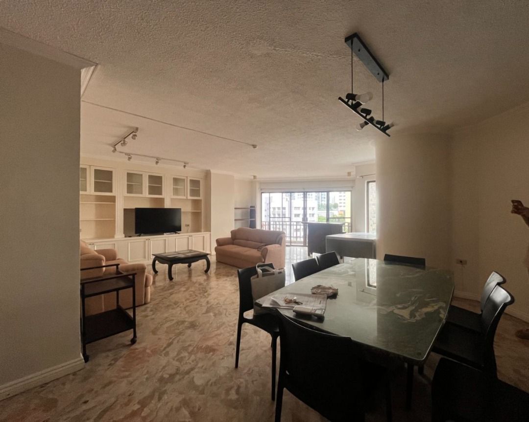 Makati Spacious 3 Bedroom Condominium Unit For Rent (Category: Apartments & Condos) located in Makati City. Submitted by charissep84500 (Listing ID 1467392201, Image 1). Description: - Spacious multi-room condominium, ideal for large families or staff housing - Move-in ready with a practical and functional layout - Living area equipped with built-in shelves and an entertainment console - Dining space featuring an elegant glass-top table - Bedroom