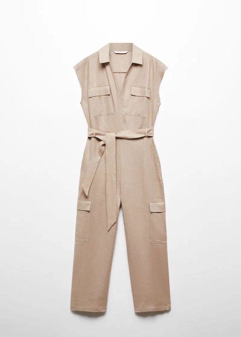 Mango Cargo Jumpsuit (Category: Jumpsuits) located in Quezon City. Submitted by thriftypat (Listing ID 1467524202, Image 3). Description: Brand new with tags.