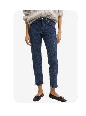 MANGO Jeans crop slim fit (Category: Jeans) located in Paranaque City. Submitted by mamamimomu (Listing ID 1467453548, Image 1). Description: Rfs: Decluttering Bought online Size EU 40 Hips: 40.2 inches Waist: 29.1 inches .