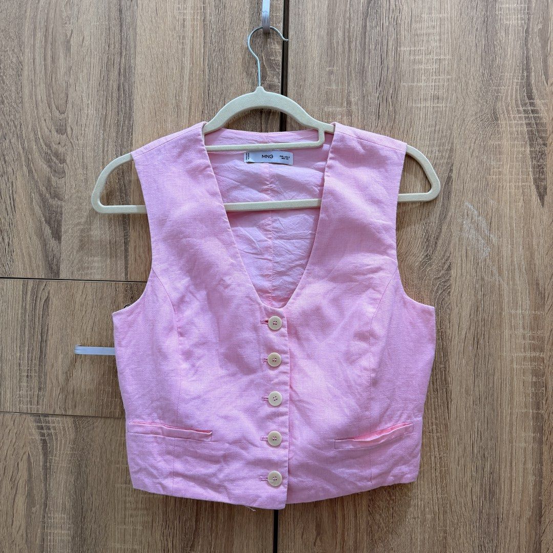 Mango Linen Waistcoat (Category: Sleeveless) located in Manila. Submitted by southie5 (Listing ID 1467521838, Image 3). Description: .