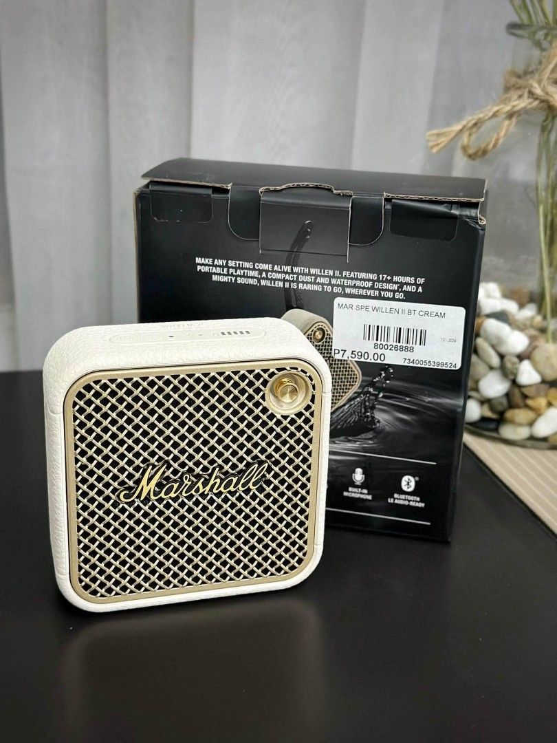 Marshall Willen 2 (Category: Soundbars, Speakers & Amplifiers) located in Manila. Submitted by burn.pavs (Listing ID 1467511571, Image 1). Description: RFS: Decluttering Loc: Novaliches.