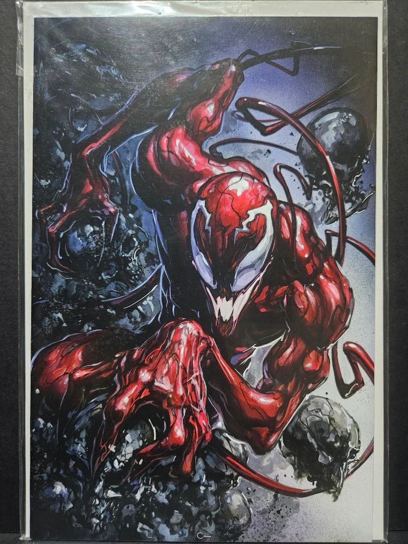Marvel Comic Web of Venom: Funeral Pyre #1. Crain Exclusive Virgin ...