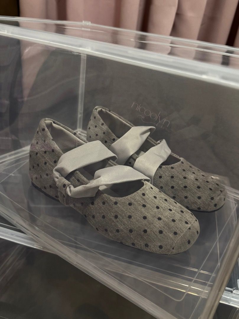 Mary Jane Wrap Doll Shoes (Category: Flats & Sandals) located in Manila. Submitted by bynicsst (Listing ID 1467365272, Image 2). Description: Mary Jane Wrap Doll Shoes available in - Off White - Gray Sizes: 36, 37, 38, 39, 40 Price: ₱549 Limited extra ON HAND from first batch Second Batch - fourth week of October.
