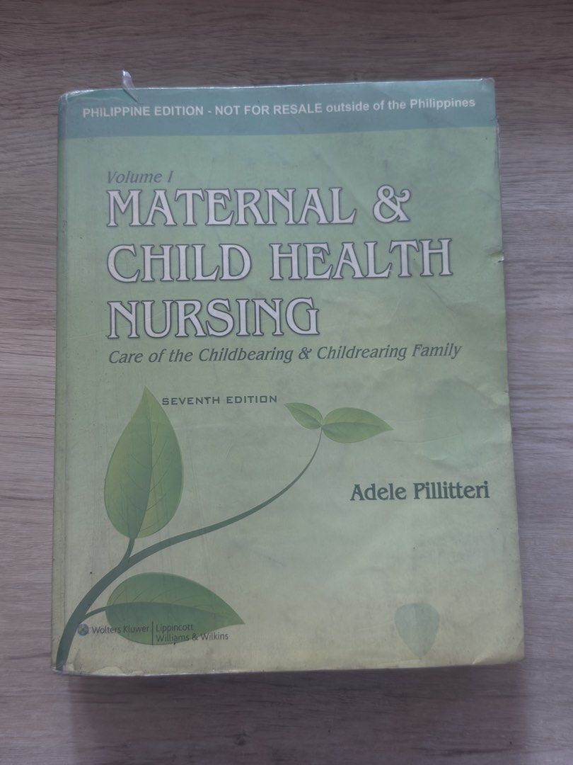 Maternal & Child Health Nursing 7th Edition (Category: Textbooks) located in Cebu City. Submitted by kimmy36 (Listing ID 1467404208, Image 3). Description: Inclusion: Volume 1 & 2 and Study Guide 📩 DM if interested MOP: Cash or bank transfer.