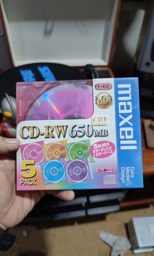 Maxell CD-RW (5 Pack Sealed) (Category: CDs & DVDs) located in Midsayap. Submitted by macoy.picker (Listing ID 1467364962, Image 1). Description: Maxell CD-RW 5 Pack Sealed 250+SF.