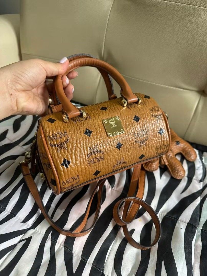 MCM bag (Category: Cross-body Bags) located in Las Pinas. Submitted by wisedragon-84af (Listing ID 1467389527, Image 2). Description: Nano MCM bag.