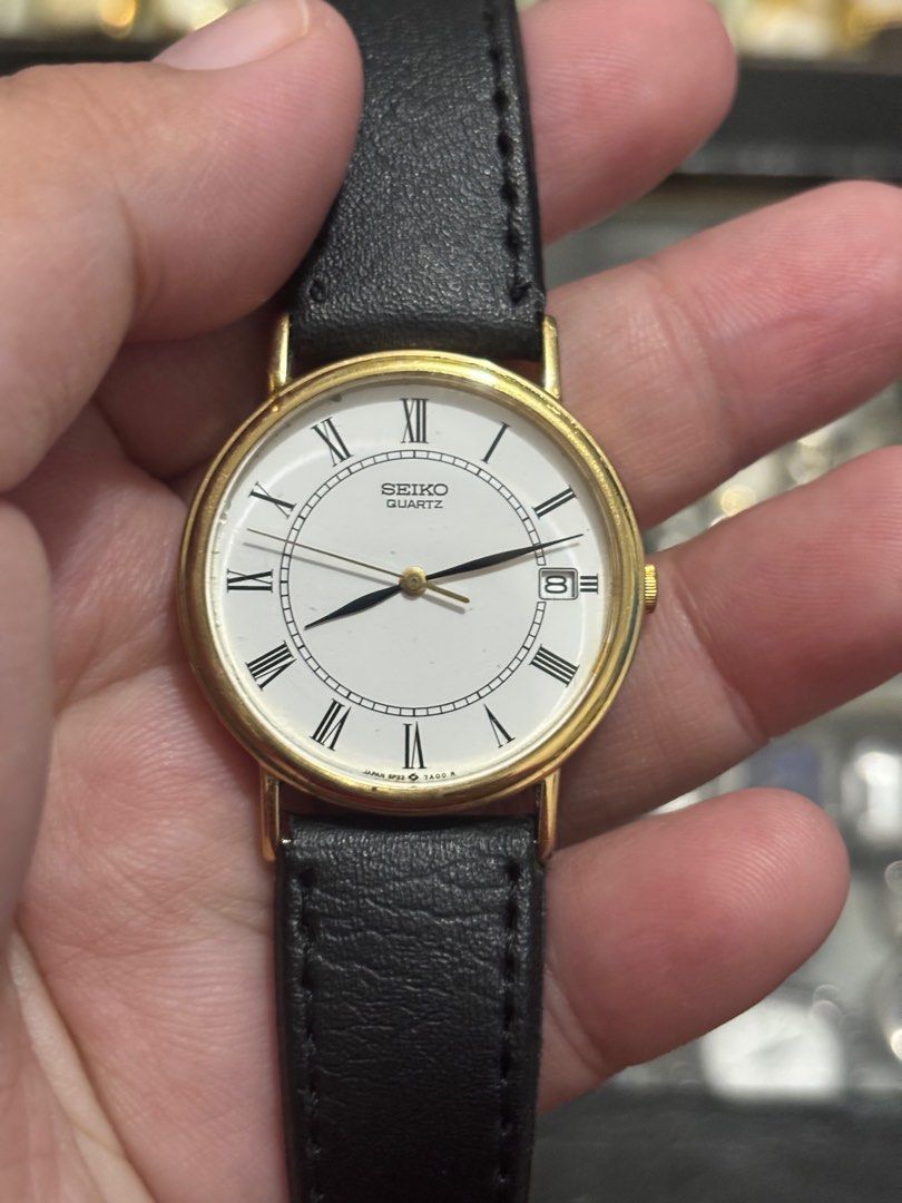 Men's Leather Watch (Category: Men's Watches) located in Cainta. Submitted by timelesswatchbycla3.0 (Listing ID 1467555862, Image 3). Description: Waltham Maxim Swiss Watch 3.8k Seiko Roman Dial 2.5k Seiko Roman with subsecond 2.8k Seiko Leather Strap 1.8k .