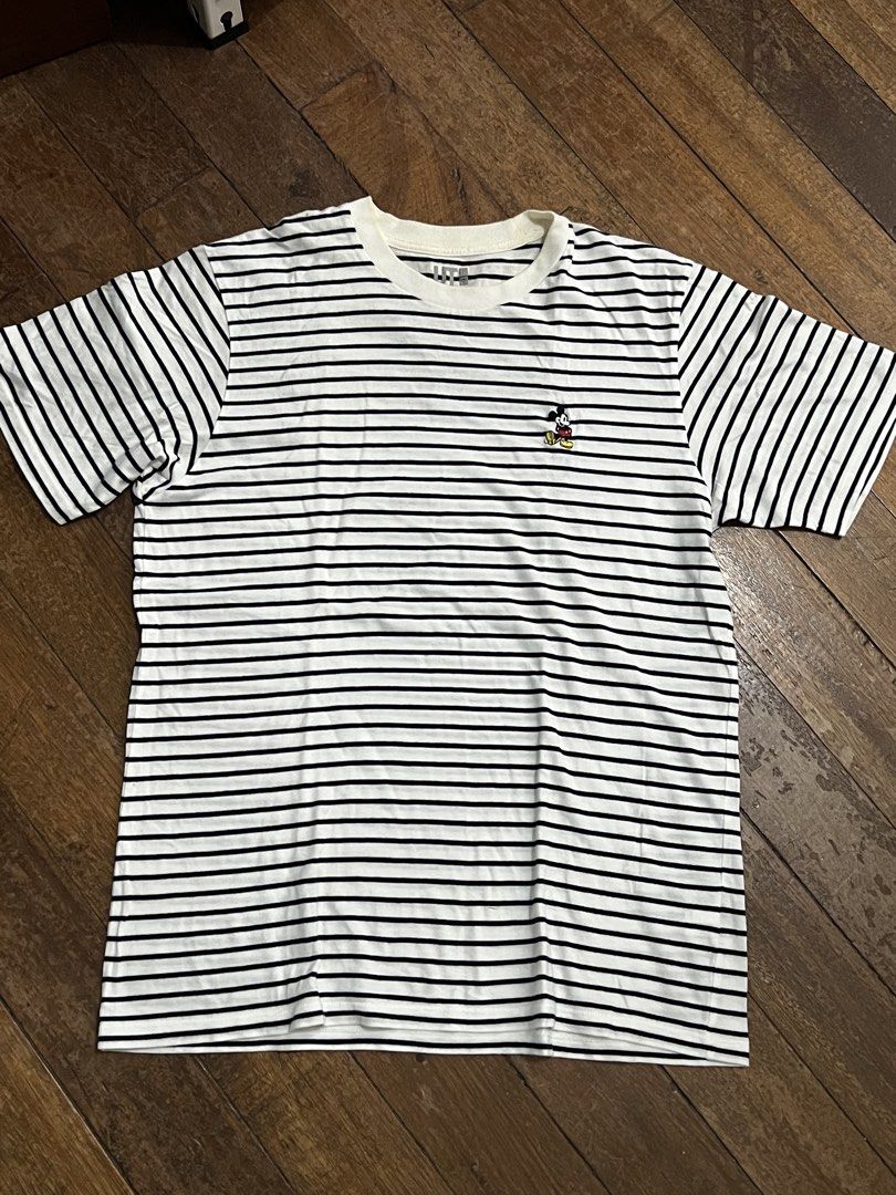 Mickey Mouse Striped Shirt (Category: Tshirts & Polo Shirts ) located in Baguio. Submitted by Pampolina2600 (Listing ID 1467483296, Image 1). Description: UT Uniqlo Mickey Mouse Disney Striped Short Sleeve Shirt Preloved.