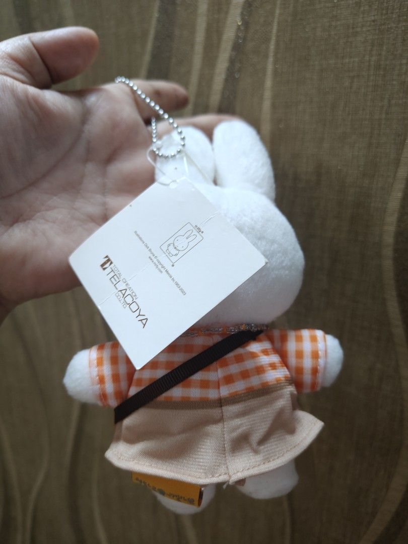 Miffy Plush Charm (Category: Plushies & Soft Toys) located in Santa Rosa. Submitted by mmps249.1 (Listing ID 1467554145, Image 2). Description: Crossposted Mine now, pay now shipping courier: JRS only Gcash payment upon order No reservations.