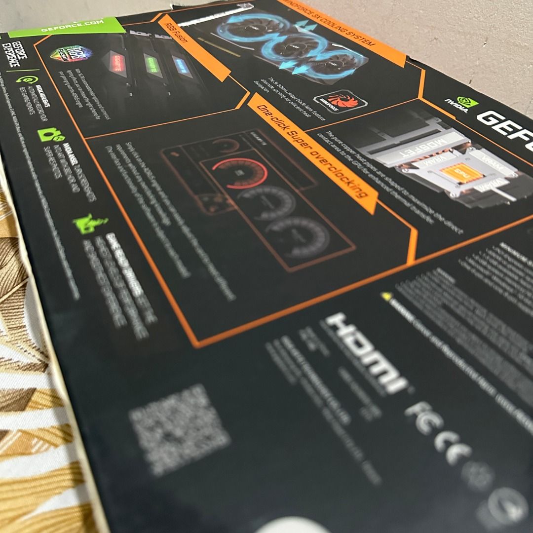 BRAND NEW Gigabyte GeForce RTX 2080 Windforce OC 8G (Category: Computer Parts) located in Quezon City. Submitted by miguellachica (Listing ID 1467530149, Image 2). Description: BRAND NEW Gigabyte GeForce RTX 2080 Windforce OC 8G - Brand: Gigabyte -Model: RTX 2080 Windforce OC 8G - Condition: 10/10 - Packaging: Comes in original box No warranty!.