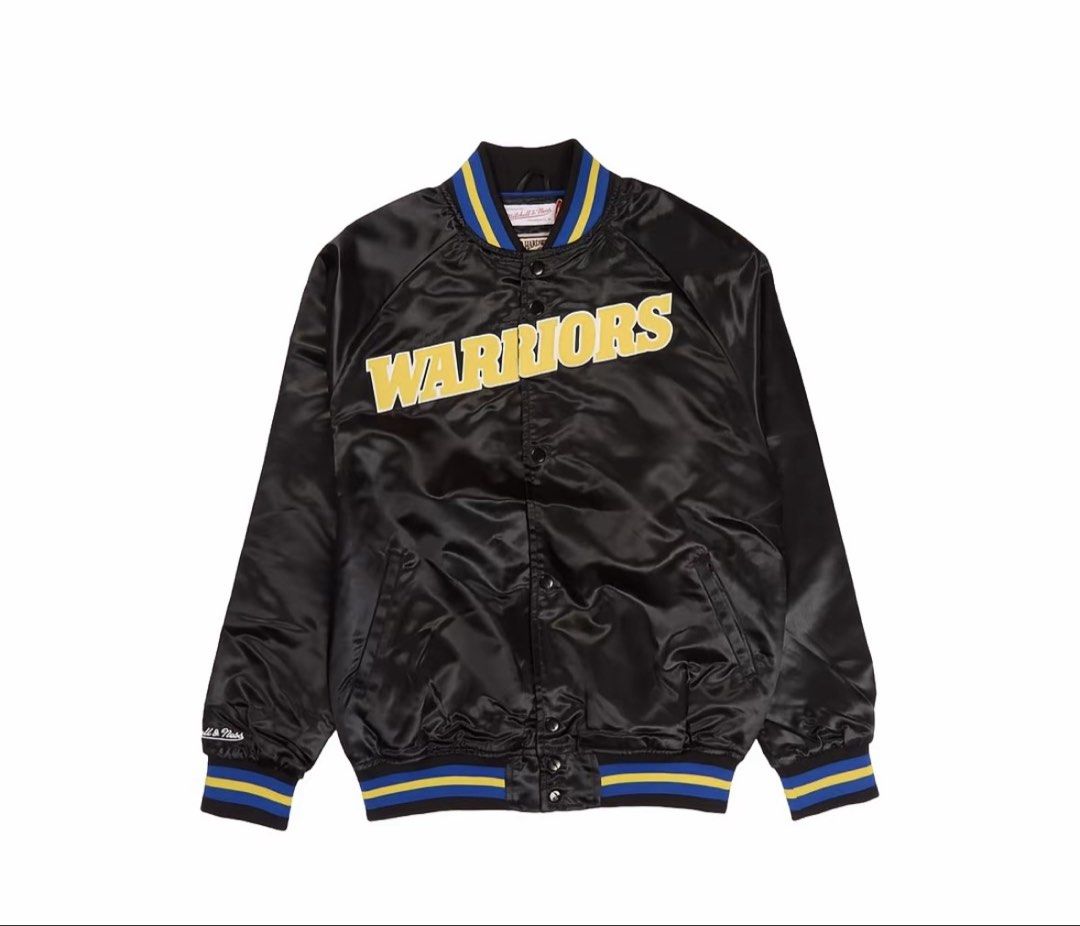 Mitchell & Ness Golden State Warriors GSW Warm up jacket (Category: Coats, Jackets and Outerwear) located in Bacoor. Submitted by sempenden (Listing ID 1467494044, Image 1). Description: Size XL Bought for around 9k Meetups: BGC / Cavite / Alabang / Las Pinas .