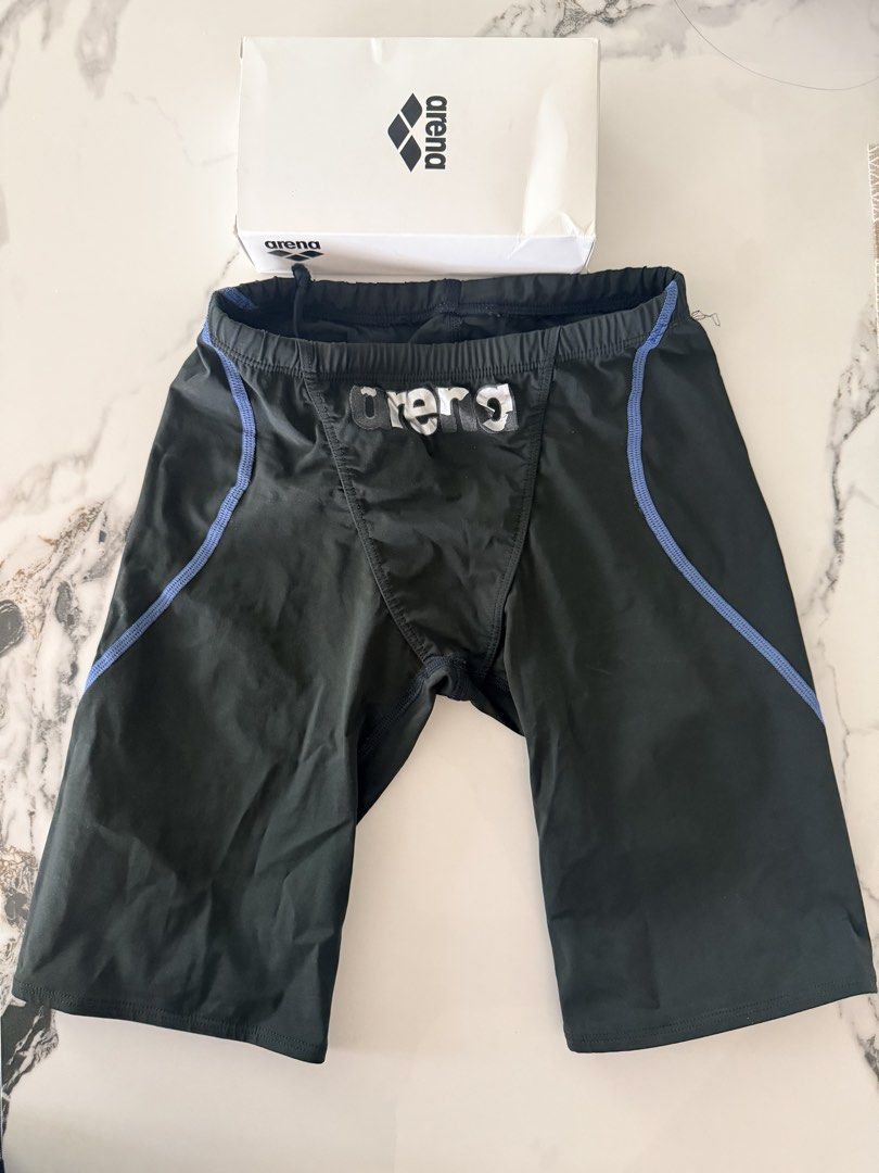 Mizuno Competitive Swim Tech Suit (Category: Swim Trunks & Board Shorts) located in Pasig City. Submitted by vdejesus (Listing ID 1467497031, Image 3). Description: Mizuno GX-Sonic 6 CR Mizuno’s flagship elite racing tech suit model featuring World Aquatics (FINA) approval tag. Retails brand new around ₱15,000 Freebie - Arena Racing Jammer High-performance competitive racing suit from Arena with contrast piping and front logo. Retails brand new a