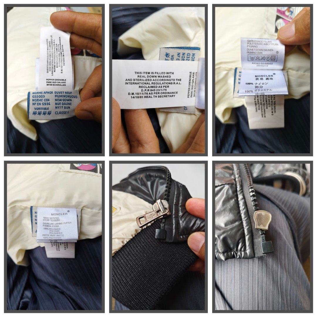 Moncler (large on tag) mens (Category: Coats, Jackets and Outerwear) located in Baguio. Submitted by archival_thrifted.ph. (Listing ID 1467379076, Image 3). Description: FOR SALE‼️ .MONCLER MENS DOWN JACKET .STILL IN GOOD CONDITION .NORMAL SIGNS OF USAGE .SIZE LARGE ON TAG .PHP 3300 PLUS SF .❌❌ COP/COD .MOP GCASH .COURIER J&T .BAGUIO AREA .DM FOR SURE BUYER TY.