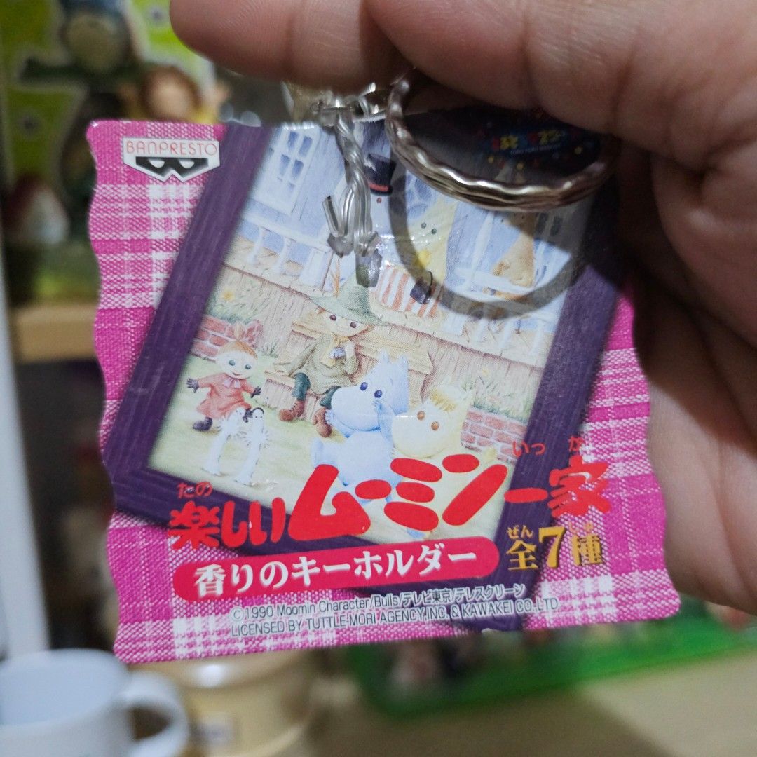 Moomin Snufkin Charm Keychain (Category: Character Goods) located in Manila. Submitted by lovelylovesjapan (Listing ID 1467540344, Image 3). Description: 🌸The item is on-hand and authentic from Japan 🌸Mode of Payment (MOP): GCASH/Bank Transfer 🌸Mode of Delivery (MOD): J&T or Lalamove (Shipping every Saturdays and Sundays) Notes: 🩷Breakable items are packed with care and caution. Seller will not be held liable for any damages incurred by the c