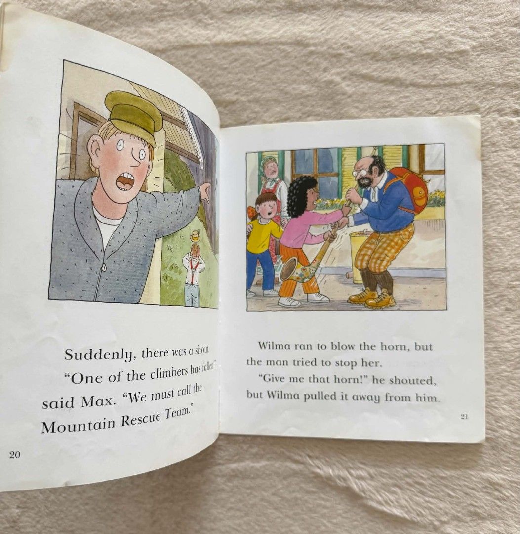 Mountain Rescue - Roderick Hunt (Category: Children's Books) located in Santiago. Submitted by bookworm_club (Listing ID 1467438542, Image 2). Description: 📚no cancellation, return or exchange. 📚secondhand books. some books are in good condition while some has minimal flaws (foxing, creases, dog-eared pages, etc.) 📚reasonable haggling is allowed. 💰MOP: For same day pickup - CASH & BANK TRANSFER For shipping or scheduled pickup - BANK TRANSFER