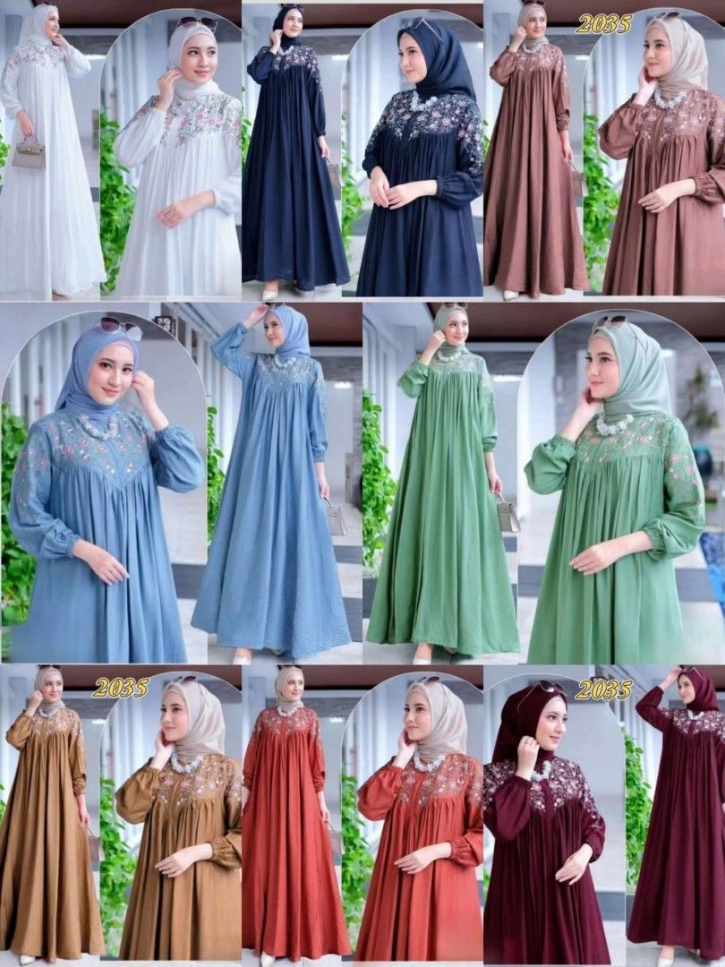 MUSLIM DRESS (Category: Dresses) located in Manila. Submitted by maikaacaja (Listing ID 1467550283, Image 1). Description: -8 colors to choose from. -we accept bulk orders. -customer would be the one to book (so that you can track your item).